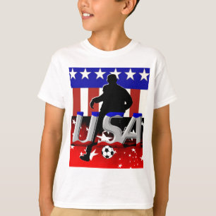 Kind-USA-Fußball-Shirt T-Shirt