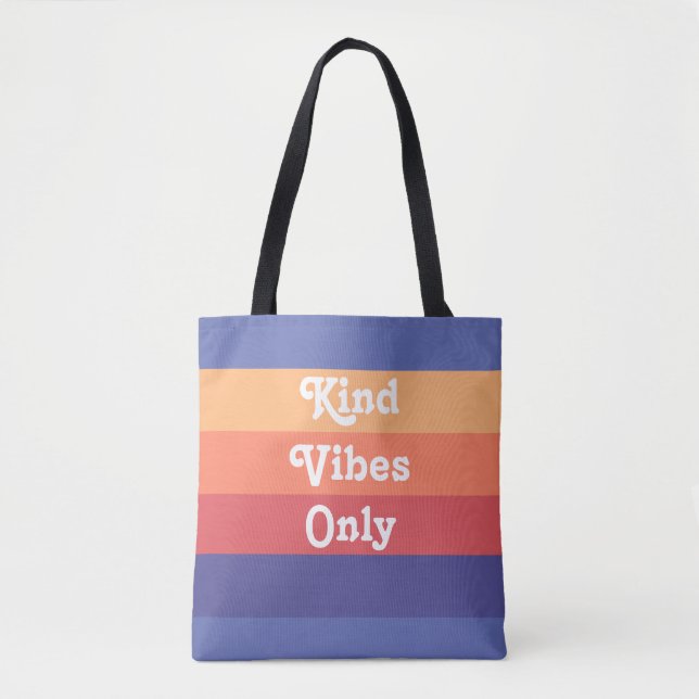 Kind Vibes only Retro Stripes (Vorderseite)