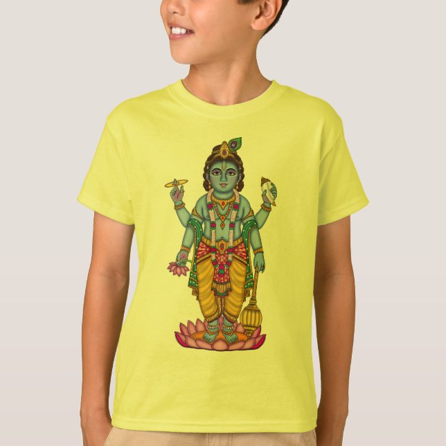 Kind Vishnu T-Shirt (Vorderseite)