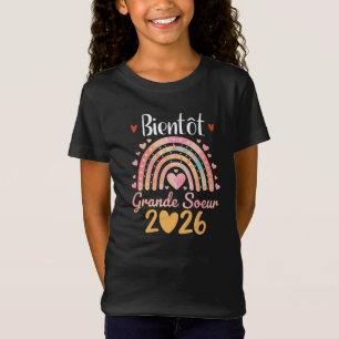 Kind Zukünftige Große Schwester 2026 T-Shirt