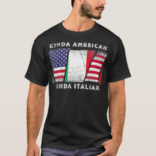 Kinda American Kinda Italienisch - Doppelstaatsbü T-Shirt