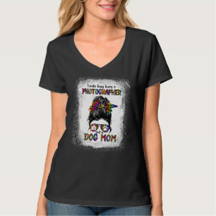 Kinda beschäftigt, Fotograf und Hundemotte zu sein T-Shirt