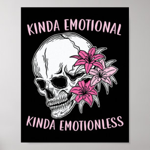 Kinda Emotionale Kinda emotionslose psychische Ges Poster