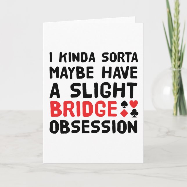 Kinda Sorta Bridge Obsession - Duplizieren des Spi Karte (Vorderseite)