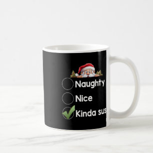Kinda Sus Christmas Matching Naughty1 Kaffeetasse