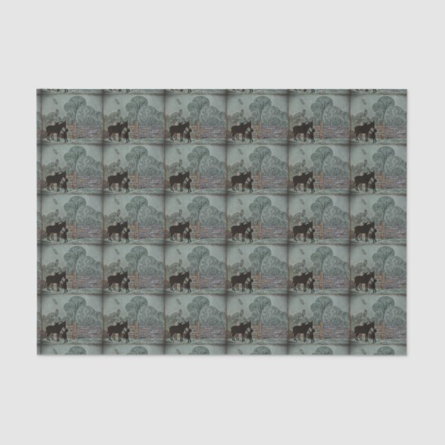 Kindbetäubungsschlüssel Seidenpapier (Vorderseite)