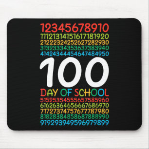 Kinder 100. Schullehrer Kinder 100 Tage Mutter Mousepad