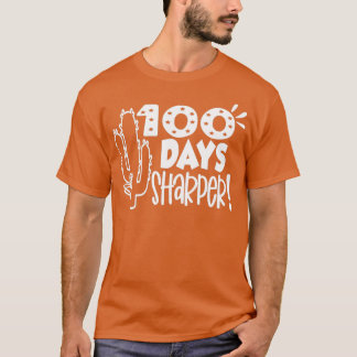 Kinder 100. Schultag 100 Tage Sharper Cactus T-Shirt