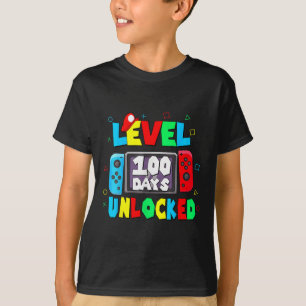 Kinder 100. Shirt der Schule Stufe 100 Tage der Sc