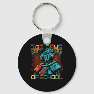 Kinder 100 Tag der Schule Gamer Boy Girl Gamer Fut Schlüsselanhänger