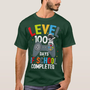 Kinder 100. Tag der Videospiele-Schule Junge, Welt T-Shirt