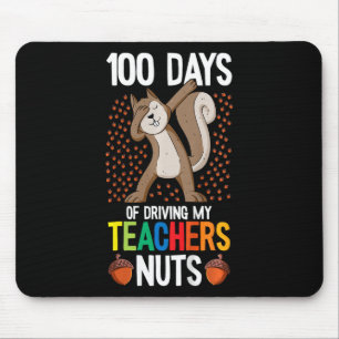 Kinder 100 Tage, an denen sie meinen Lehrer antrei Mousepad