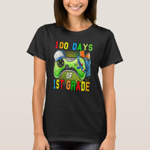 Kinder 100 Tage erster Stufe ungesperrt 100 da T-Shirt