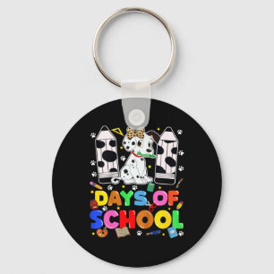 Kinder 100 Tage Schule 100. Tag Schüler Kleinkind Schlüsselanhänger