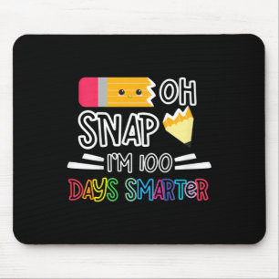 Kinder 100 Tage Schule Ich bin 100 Tage klüger Oh Mousepad