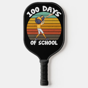 Kinder 100 Tage Schule Jungen 100. Tag Baseball Pickleball Schläger