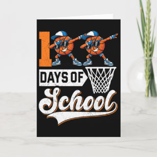 Kinder 100 Tage Schule Jungen 100. Tag der Schule Karte