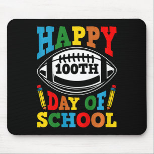 Kinder 100 Tage Schule Kinder Jungen glücklich 100 Mousepad