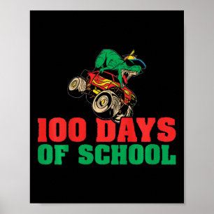 Kinder 100 Tage Schulkinder 100. Schultag 1 Poster