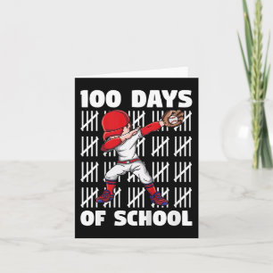 Kinder 100 Tage Schulkinder 100. Schultag B Karte