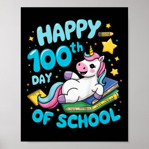Kinder 100 Tage Schulkostüm Kleinkind Lehrerin St. Poster