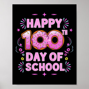 Kinder 100 Tage Schulkostüm Kleinkind Lehrerin St. Poster