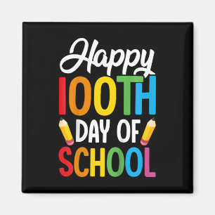 Kinder 100 Tage Schullehrer Kinder Mädchen Jungen Magnet