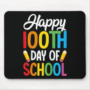 Kinder 100 Tage Schullehrer Kinder Mädchen Jungen Mousepad