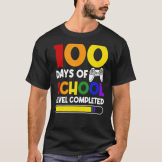 Kinder 100 Tage Schulstufe abgeschlossen 100 Tage T-Shirt