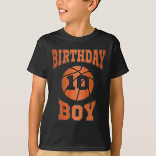 Kinder 10. 10. 10. Jährige Geburtstagsgebäck T-Shirt