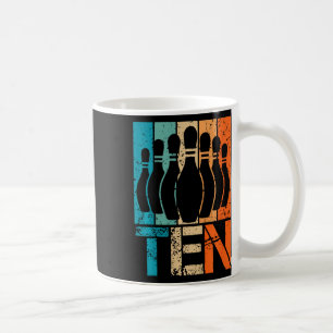 Kinder 10. Bowling Geburtstag 10 Jahre alt Geburts Kaffeetasse