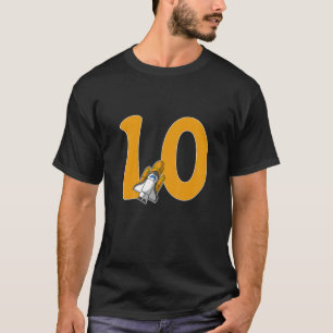 Kinder 10. Geburtstag Astronautengeschenk - 10 Jah T-Shirt