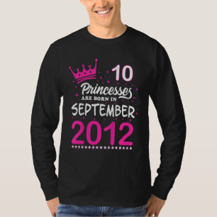 Kinder 10. Geburtstag Rosa Prinzessinnen sind Gebo T-Shirt