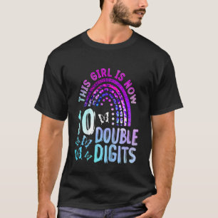 Kinder 10. Geburtstagsgeschenk dieses Mädchen ist T-Shirt