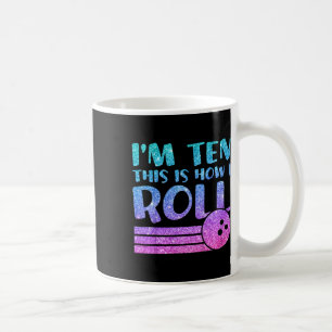 Kinder 10. Geburtstagskinder Bowling Geschenk - Ic Kaffeetasse