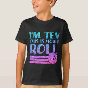 Kinder 10. Geburtstagskinder Bowling Geschenk - Ic T-Shirt