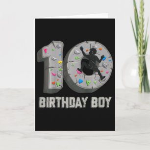 Kinder 10 Jahre alt Klettern 10. Geburtstag Abente Karte