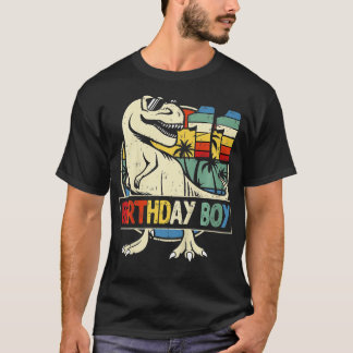 Kinder 11. Geburtstag Boy Dino Rex Dinosaur Boys M T-Shirt