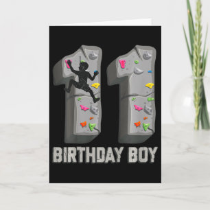 Kinder 11 Jahre alt Boulder 11. Geburtstag Abenteu Karte