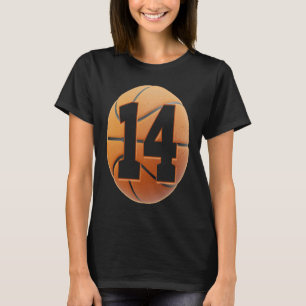 Kinder 14 Jahre alt Geburtstag Basketball Jungen 1 T-Shirt