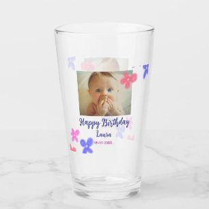 Kinder 1 Geburtstag hinzufügen Name Datum hinzufüg Glas