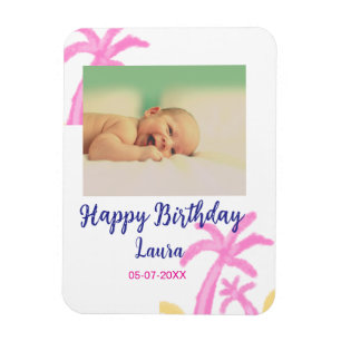 Kinder 1 Geburtstag hinzufügen Name Datum hinzufüg Magnet
