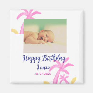 Kinder 1 Geburtstag hinzufügen Name Datum hinzufüg Magnet