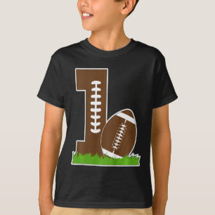 Kinder 1. Geburtstag Party Fußball Junge 1 Jahr al T-Shirt