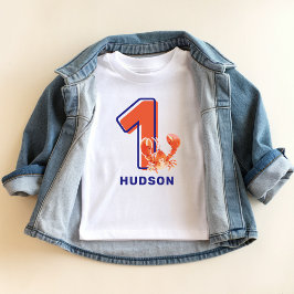 Kinder 1. Geburtstagslobster Ehrengast Baby T-shirt