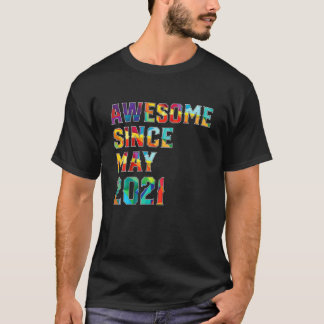 Kinder 1 Jahre Phantastisch seit Mai 2021 1. Gebur T-Shirt