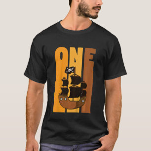 Kinder 1 Kindergeburtstag Piratenschiff 1 Jahr Pir T-Shirt