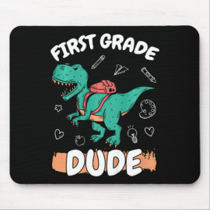 Kinder 1. Klasse Zurück zur Schule Erstklässler Ju Mousepad