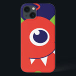 Kinder 1 mit Augen Alien Orangenpackung Case-Mate iPhone Hülle<br><div class="desc">Ursprüngliche grafische Alien Fall. Ein perfektes Geschenk für einen jungen Alien- oder Monsterliebhaber www.sarahtrett.com</div>