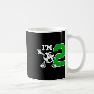 Kinder 2. Fußball-Geburtstagsfeier Zwei Jahre alte Kaffeetasse
